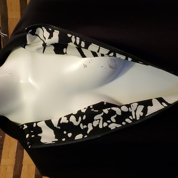 Chico's cut sleeve zip up jacket - Picture 2 of 11